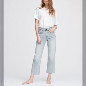 Rag & Bone MAYA HIGH-RISE ANKLE STRAIGHT, Sz 27